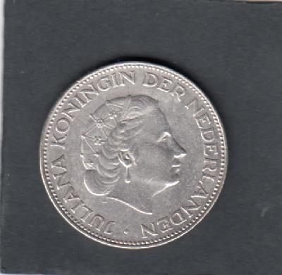 Beschrijving: 2 1/2 Gulden JULIANA 